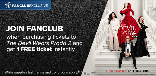 JOIN FANCLUB WITH PURCHASING TICKETS TO THE DEVIL WEARS PRADA 2‡‡‡