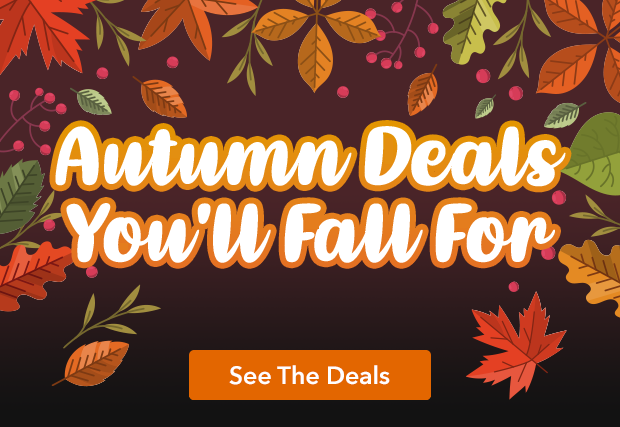 AUTUMN DEALS YOU'LL FALL FOR