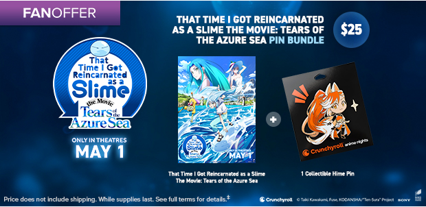 THAT TIME I GOT REINCARNATED AS A SLIME THE MOVIE: TEARS OF THE AZURE SEA PIN BUNDLE‡