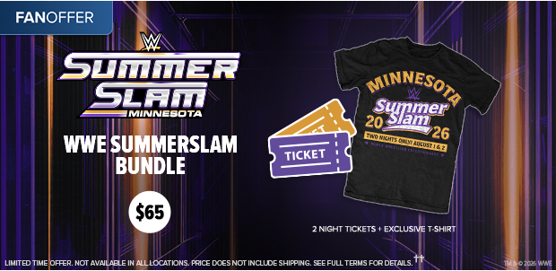WWE SUMMERSLAM BUNDLE††