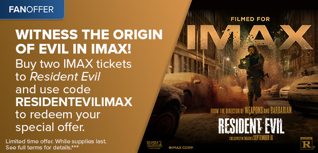 WITNESS THE ORIGIN OF EVIL IN IMAX