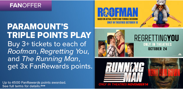 PARAMOUNT'S TRIPLE POINTS PLAY