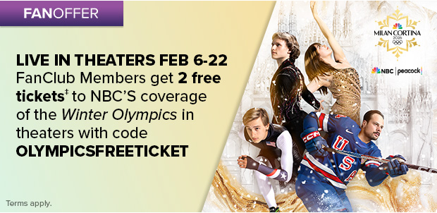 LIVE IN THEATERS FEB 6-22