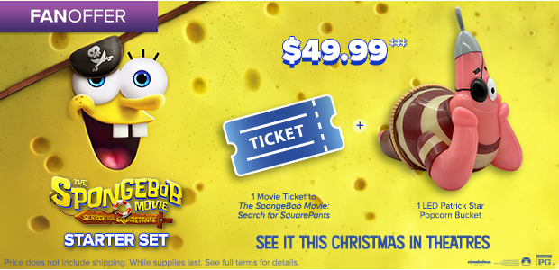 SEARCH FOR SQUAREPANTS STARTER SET