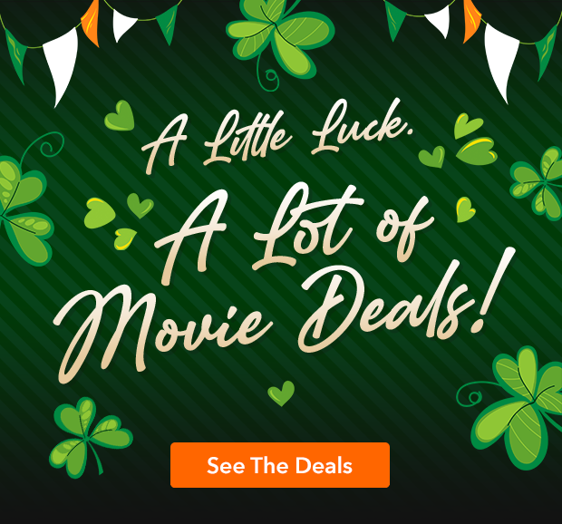 A LITTLE LUCK, A LOT OF MOVIE DEALS!