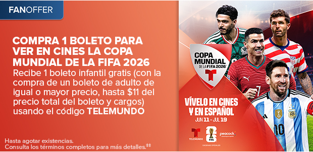 COMPRA 1 BOLETO PARA VER EN CINES LA COPA MUNDIAL DE LA FIFA 2026‡‡