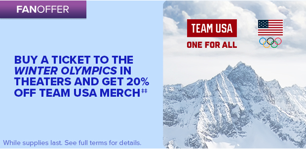 BUY A TICKET TO THE WINTER OLYMPICS IN THEATERS