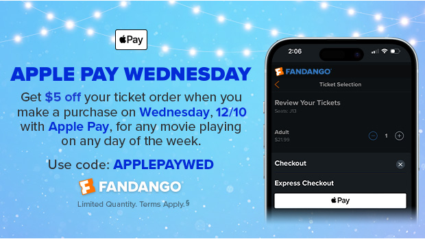 APPLE PAY WEDNESDAY