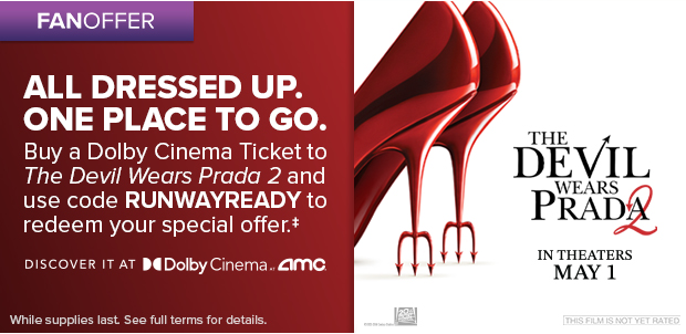 ALL DRESSED UP. ONE PLACE TO GO.‡