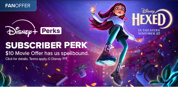DISNEY+ SUBSCRIBER PERK $10 MOVIE OFFER REWARD HAS US SPELLBOUND†††