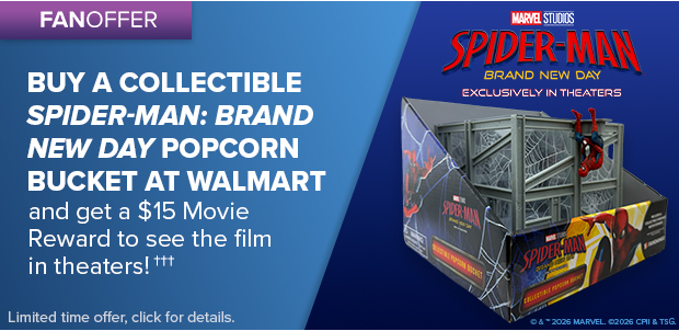 BUY A COLLECTIBLE SPIDER-MAN: BRAND NEW DAY POPCORN BUCKET AT WALMART†††
