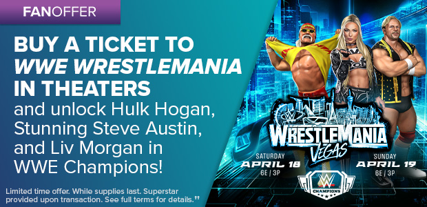 BUY A TICKET TO WWE WRESTLEMANIA††