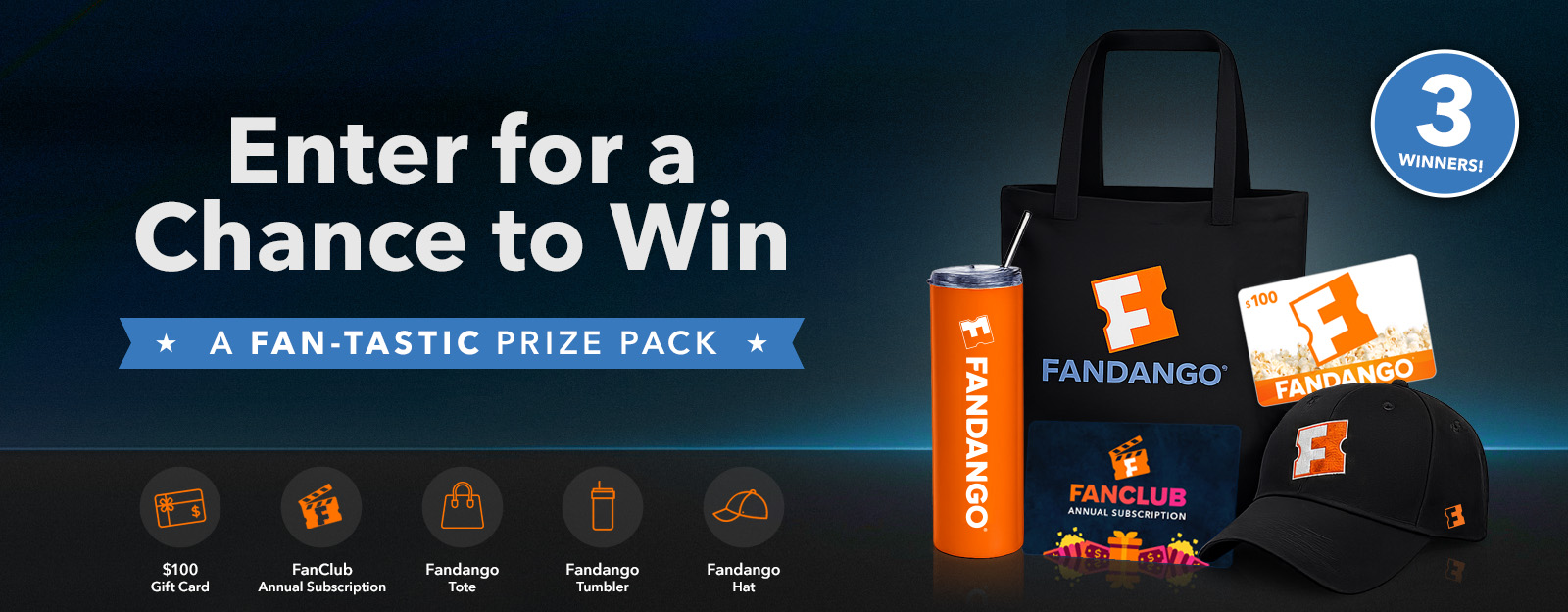 Fandango SMS Sweepstakes