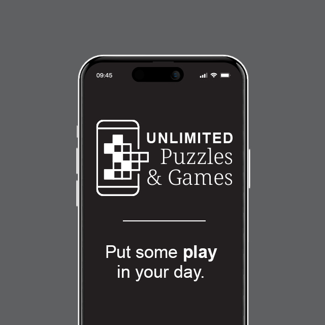 Unlimited Puzzles & Games - Put some play in your day.
