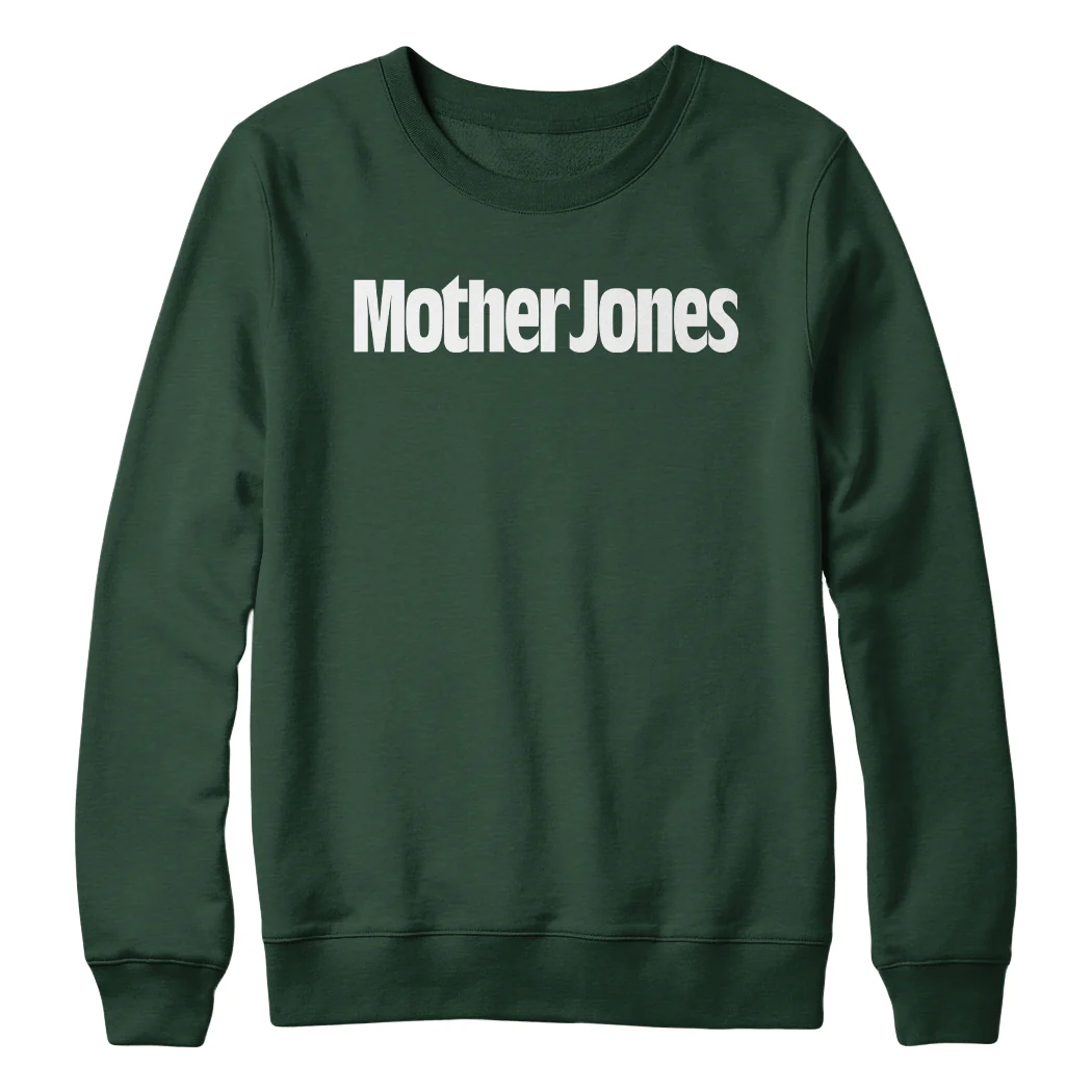 New colors in our Mother Jones sweatshirts!  It is, after all, sweata weatha.