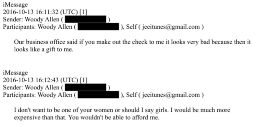 A document from the Epstein files