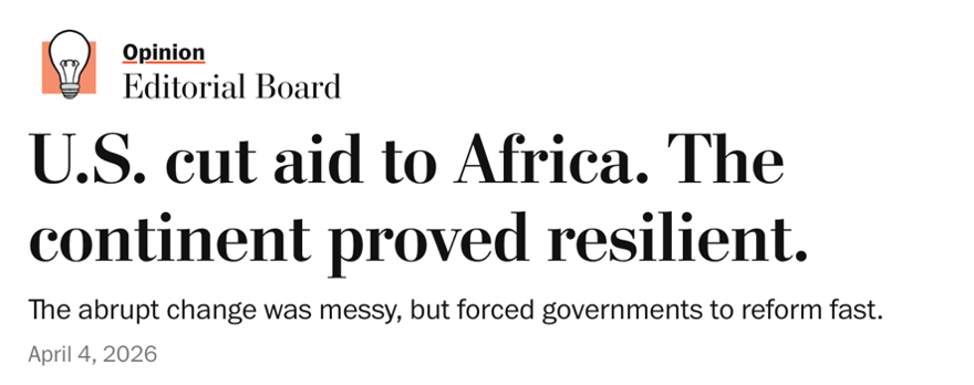 Washington Post Editorial