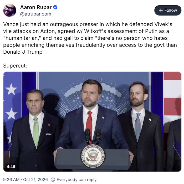 Aaron Rupar on Bluesky: 