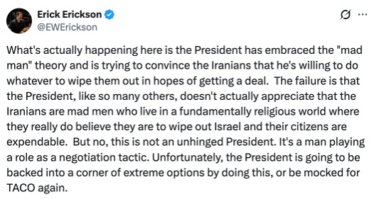 Erick Erickson on X.com