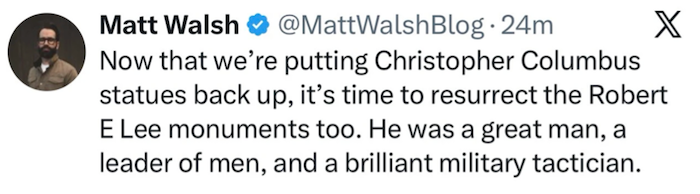 Matt Walsh on Bluesky