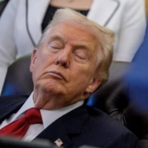 Trump at the Cabinet meeting he hosted this week