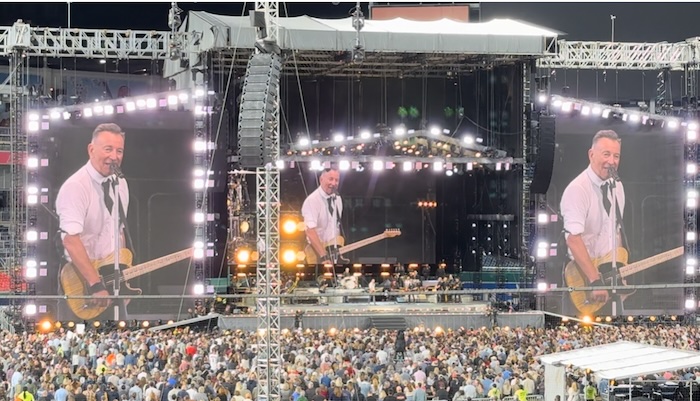 Bruce Springsteen and the E Street Band performing at Nationals Park in Washington, DC, on September 7, 2024. David Corn