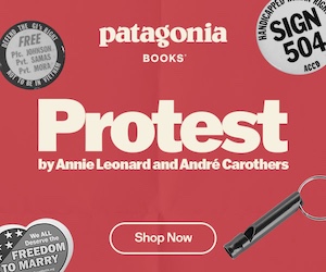 Patagonia Books: Protest