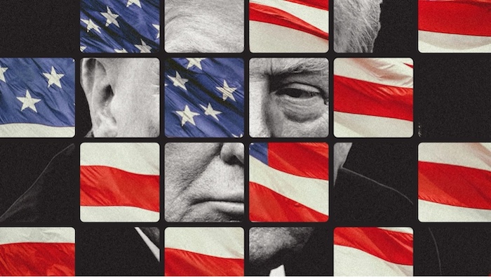 Mother Jones illustration; Daniel Torok/White House/Zuma; Unsplash