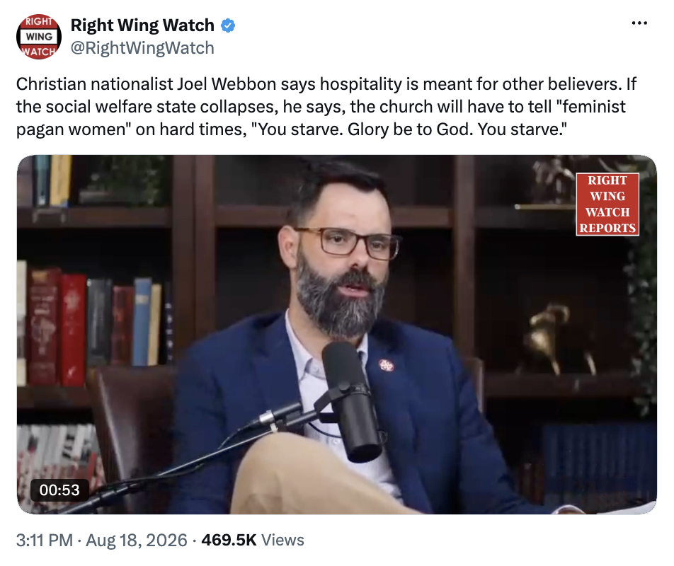 Right Wing Watch - X Post
