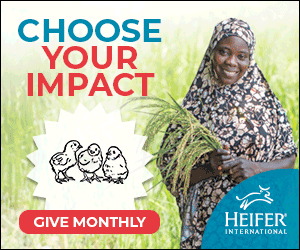 Give monthly to Heifer International and help women like Lantana.