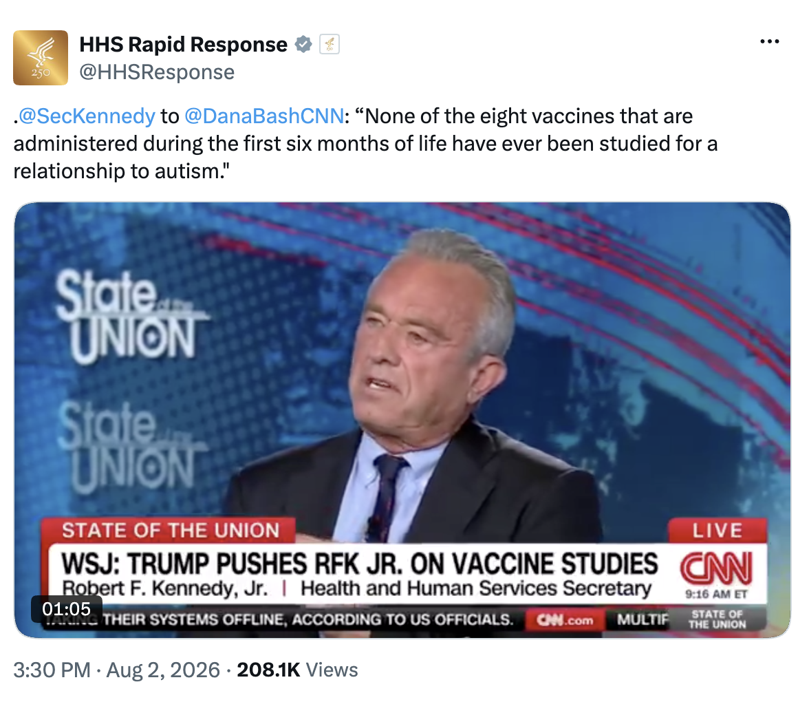 HHS Rapid Response - X Post