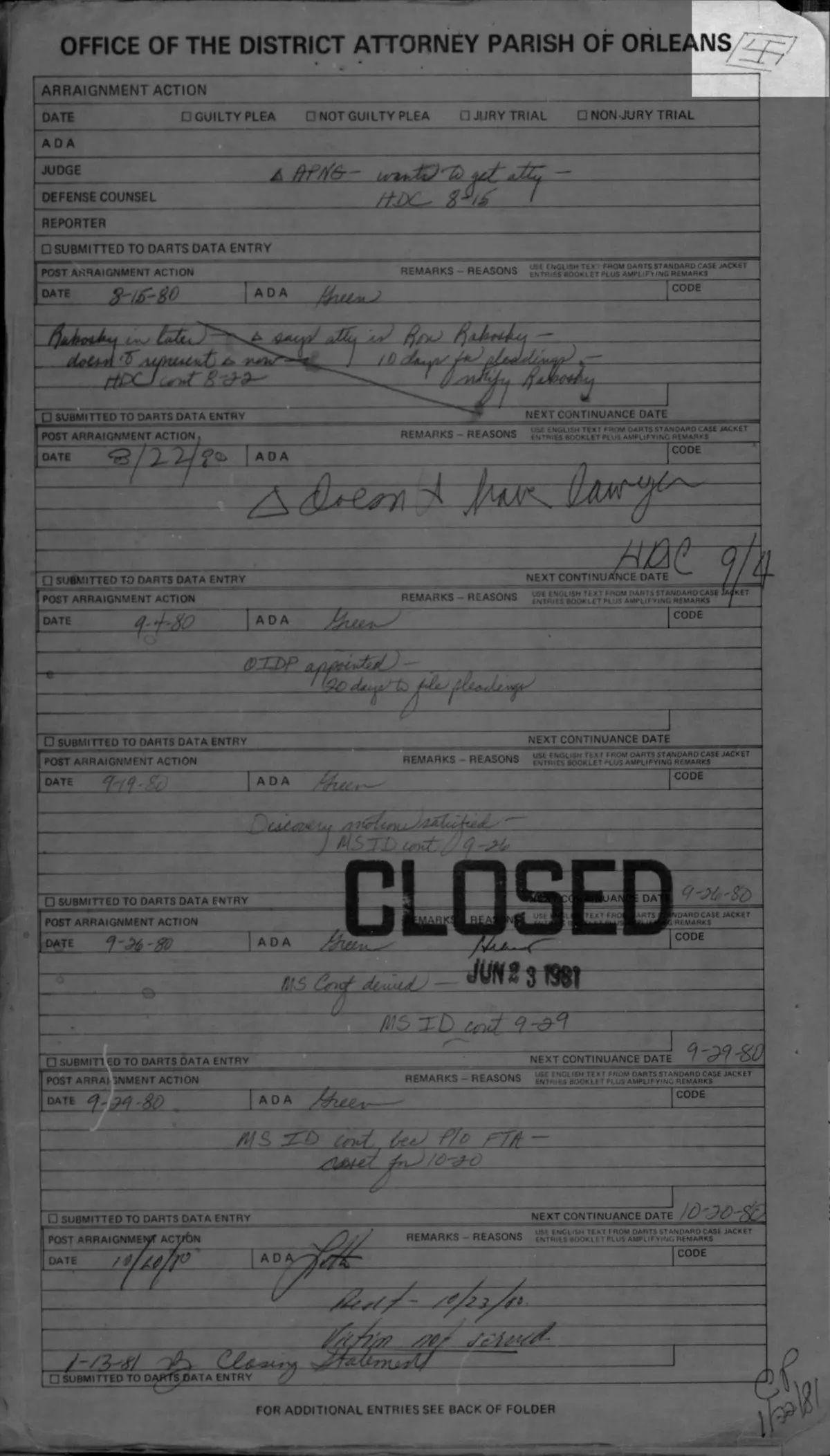 A scanned document with a Swastika 