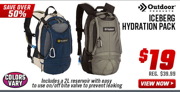 Outdoor Products Iceberg Hydration Pack