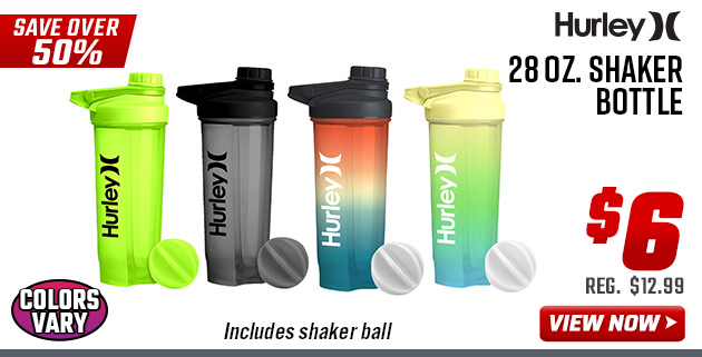 Hurley 28 oz. Shaker Bottle 