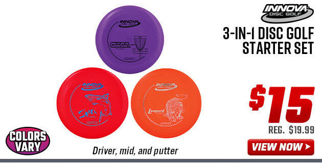 Innova 3-in-1 Disc Golf Starter Set