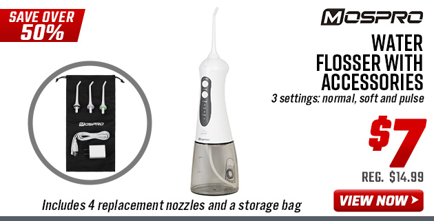 Mospro Water Flosser with Accessories