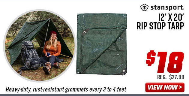 Stansport 12' x 20' Rip Stop Tarp