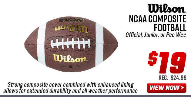 Wilson NCAA Composite Football 