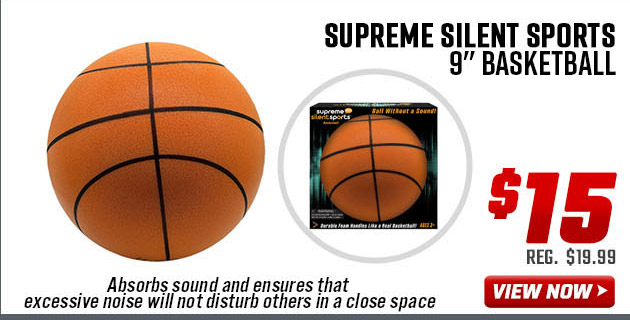 Supreme Silent Sports 9'' Basketball