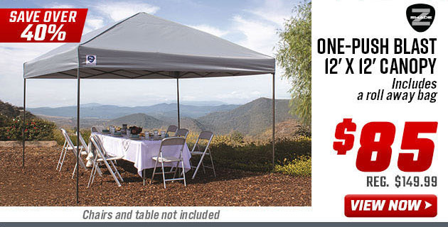 Z-Shade One-Push Blast 12' x 12' Canopy