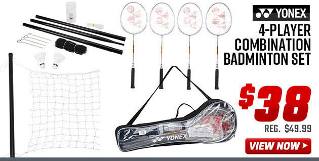 Yonex 4-Player Combination Badminton Set