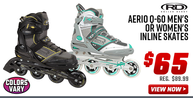 Roller Derby Aerio Q-60 Men's or Women's Inline Skates