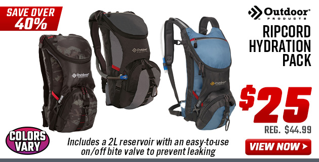 Outdoor Products Ripcord Hydration Pack