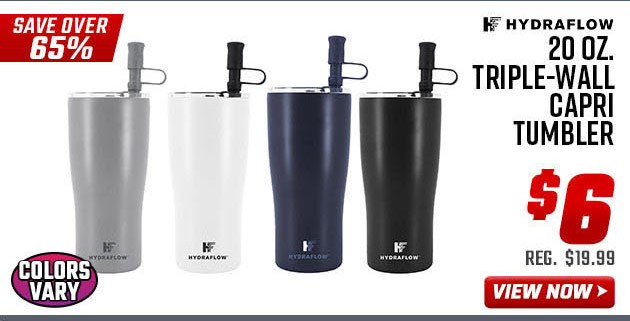 Hydraflow 20 oz. Triple-Wall Capri Tumbler