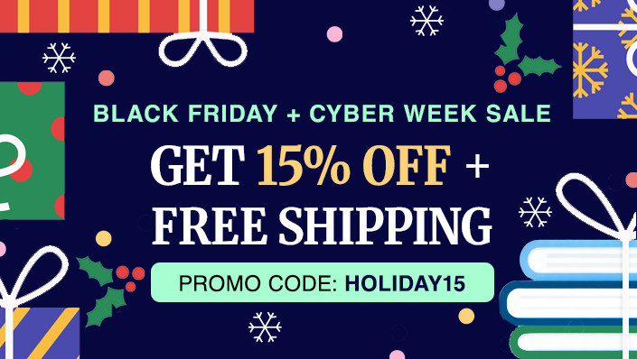 Time to shop! Get 15% off + FREE shipping at HarperCollins.com
