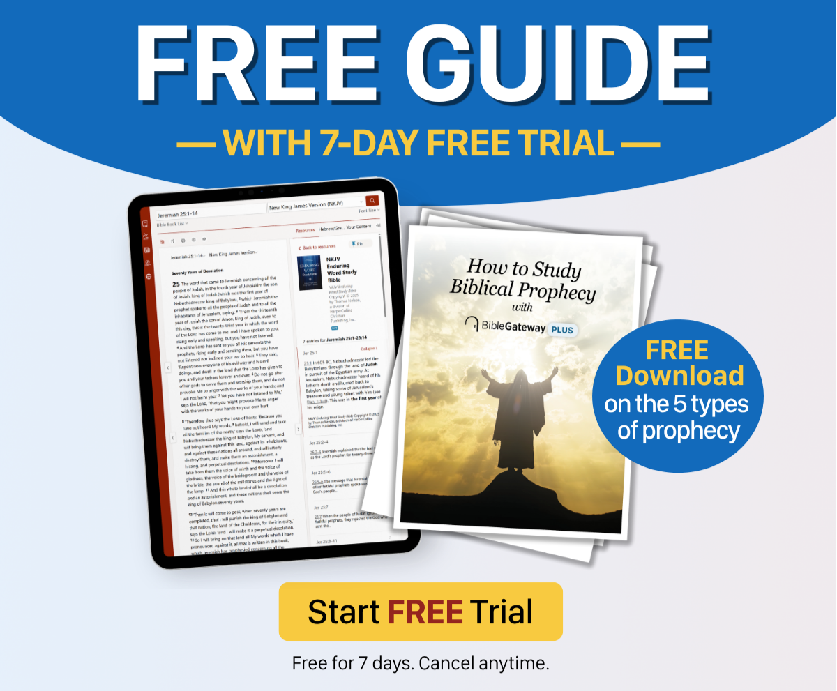 Free Prophecy Guide with 7-Day Free Trial
