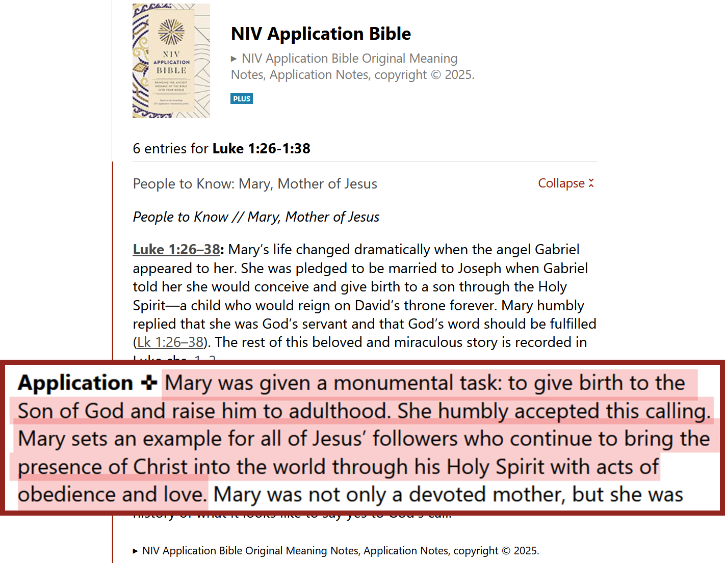 NIV Application Bible