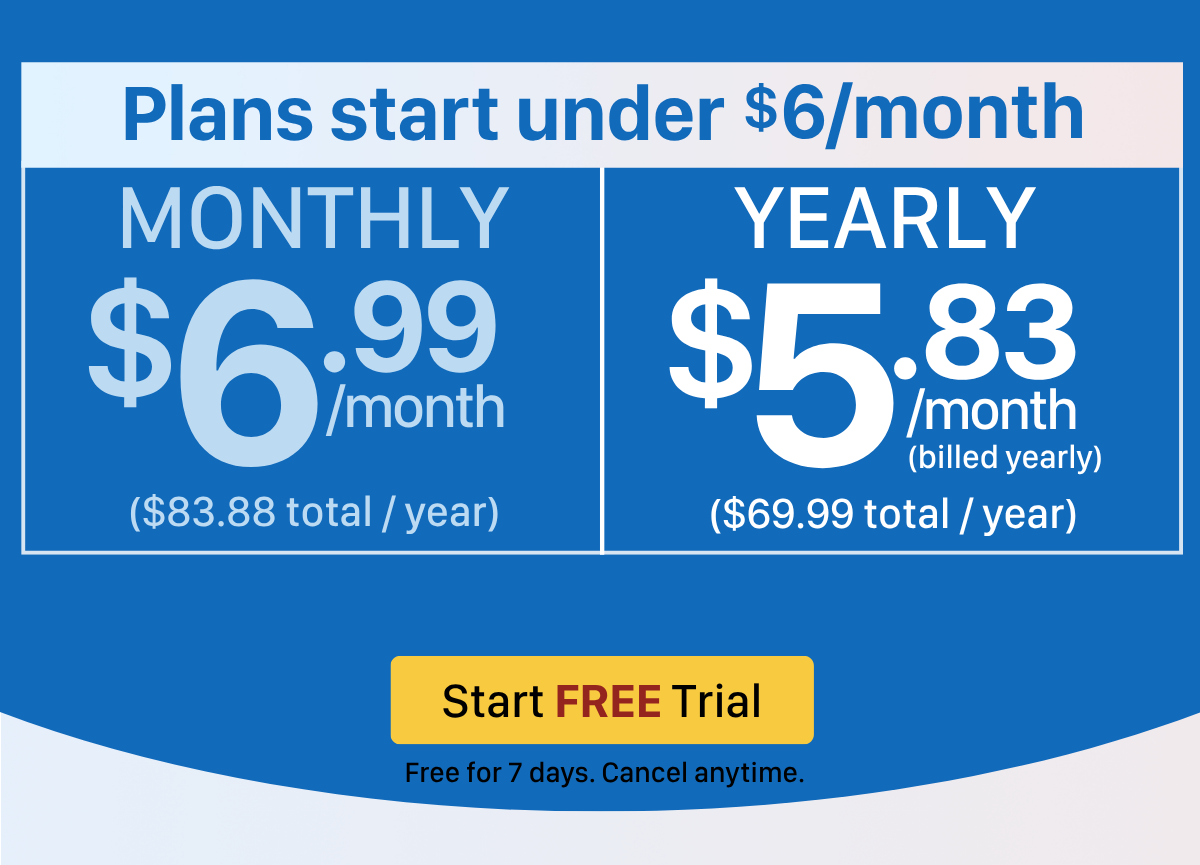 Start Free Trial