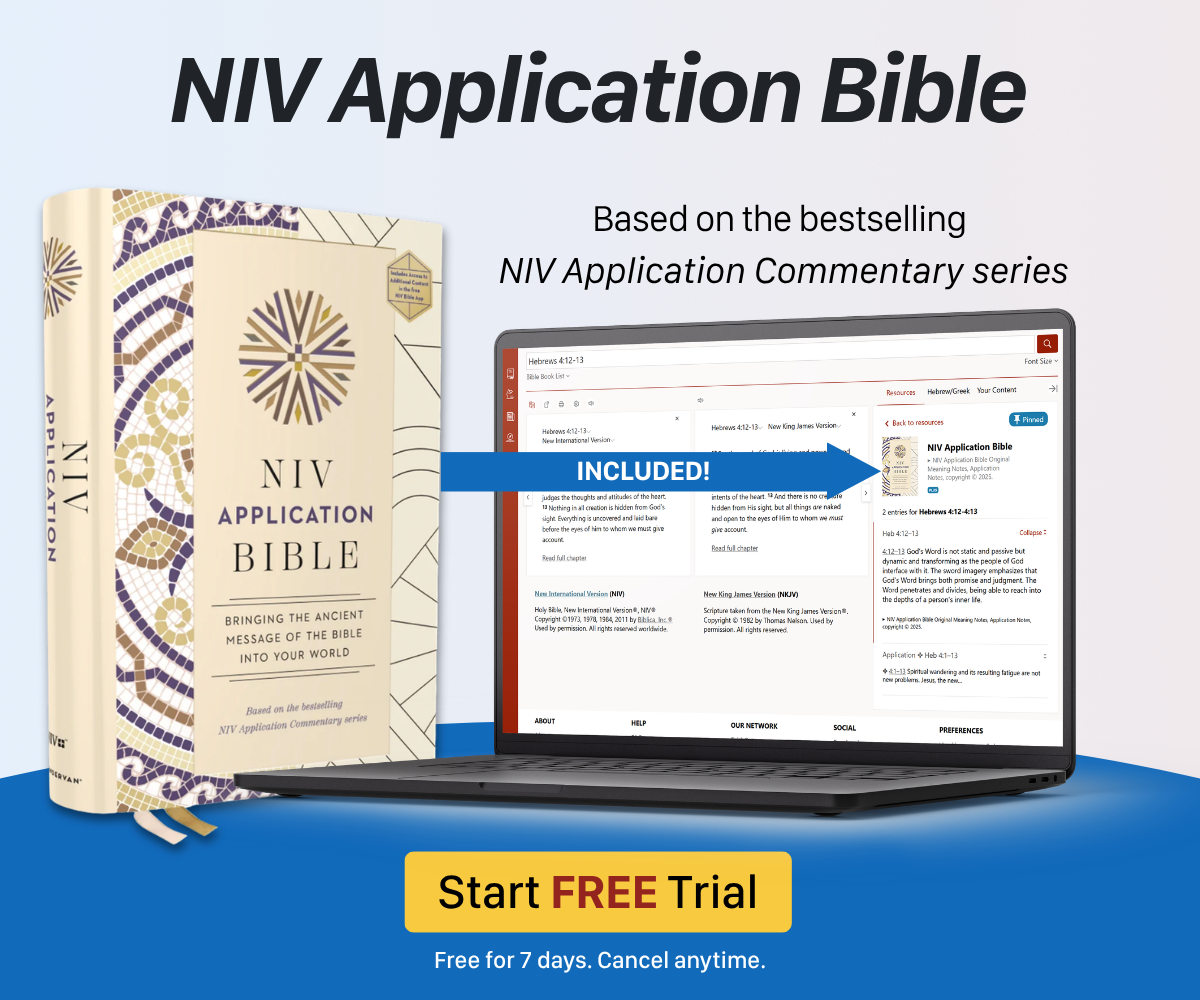 NIV Application Bible