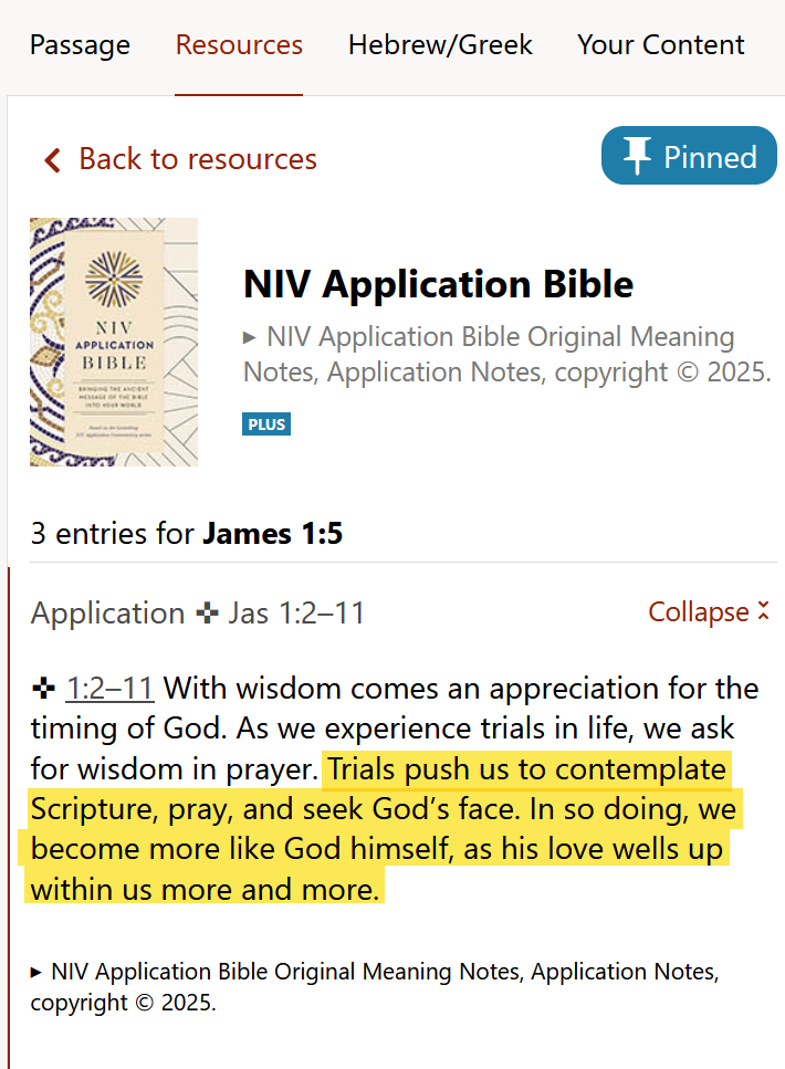 NIV Application Bible
